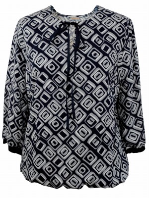 Bluzka damska z wiązaniem 2972