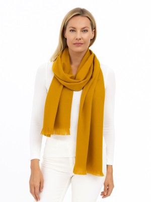 Szal żółty 400