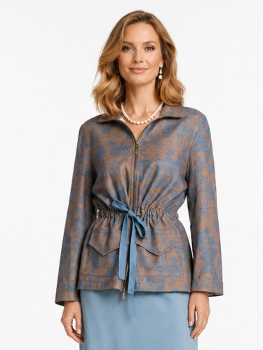 Kurtka parka brązowa 02