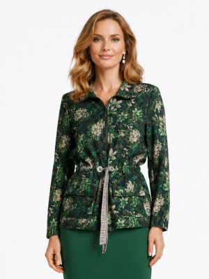 Kurtka parka, zielona 03