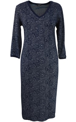 Elegancka sukienka z dzianiny 304