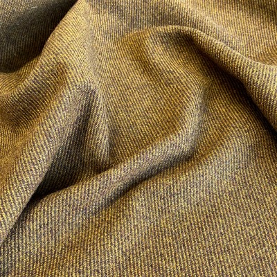 Tkanina wełniana melanżowa miodowy W2