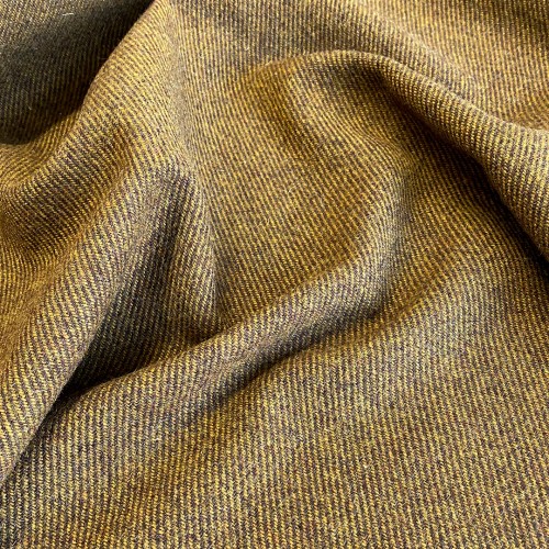 Tkanina wełniana melanżowa miodowy W2