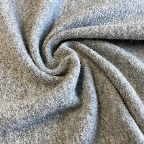 Tkanina wełniana parzona, popiel W8