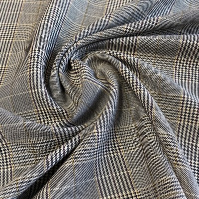 Tkanina wiskozowa w kratę WI3