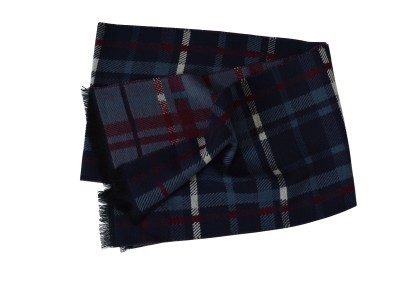 Szal w kratę granat 152
