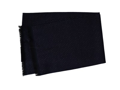 Szal z błyszczącą nicią granat 158