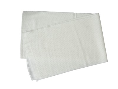 Szal z błyszczącą nicią ecru 158