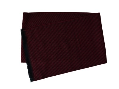 Szal z błyszczącą nicią bordo 158